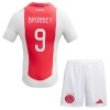 Ajax Brian Brobbey 9 Børn Hjemme 2024-25 - Fodboldtrøjer (S/S)